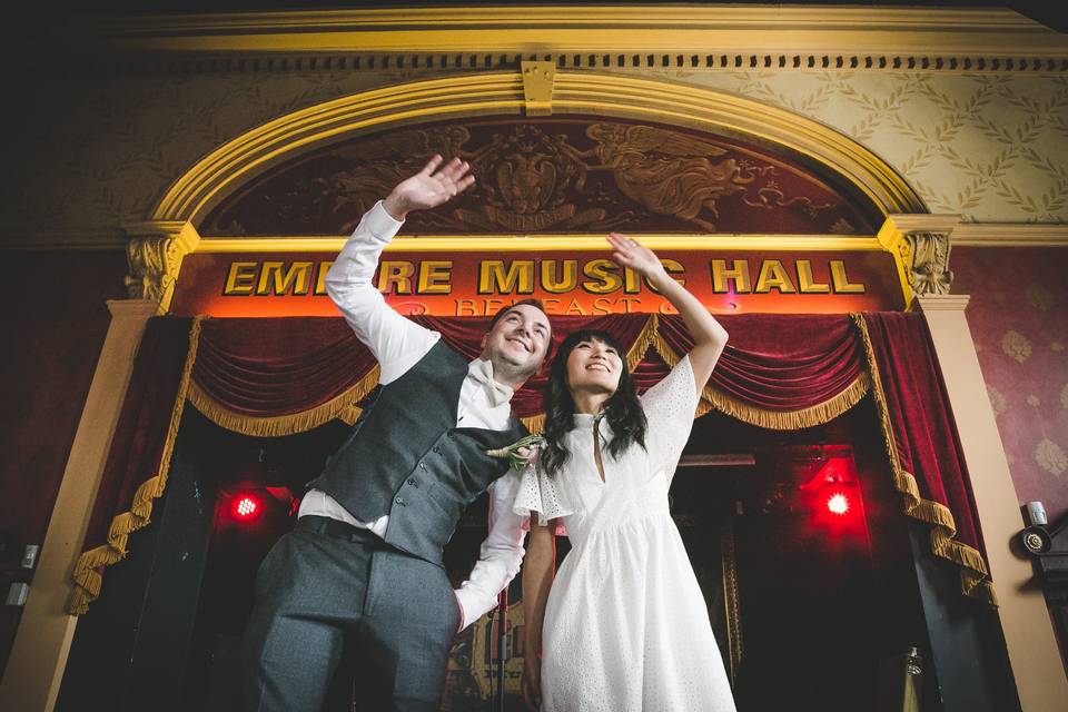 Empire Music Hall Wedding