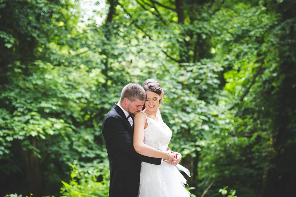 Woodland wedding shoot