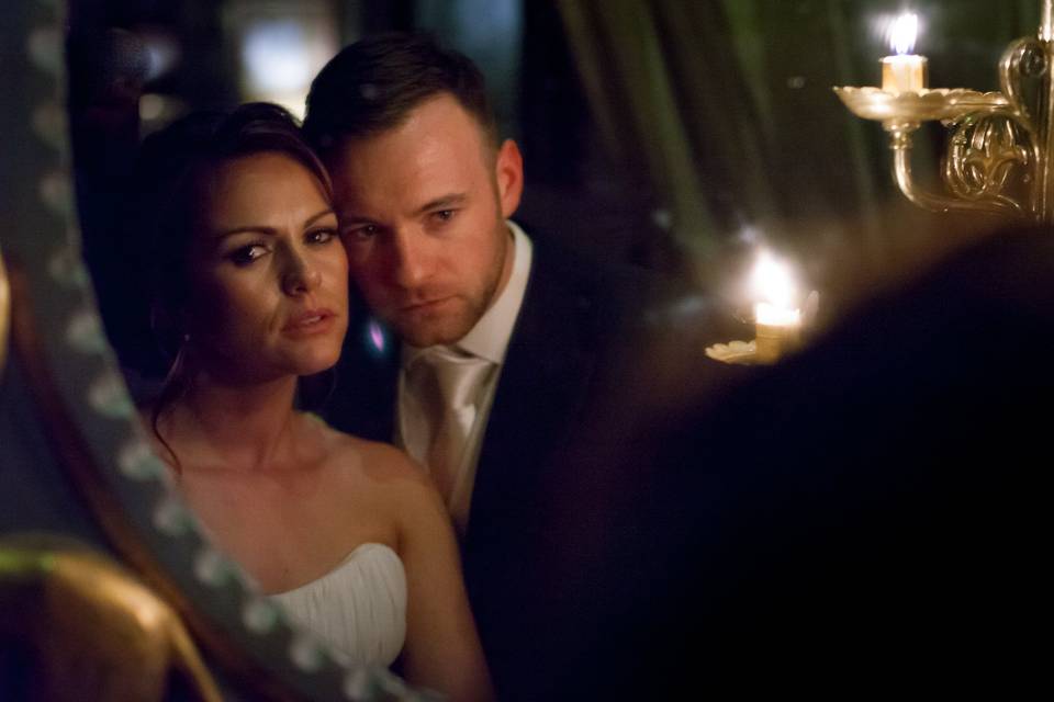 Castle Leslie Bride and Groom