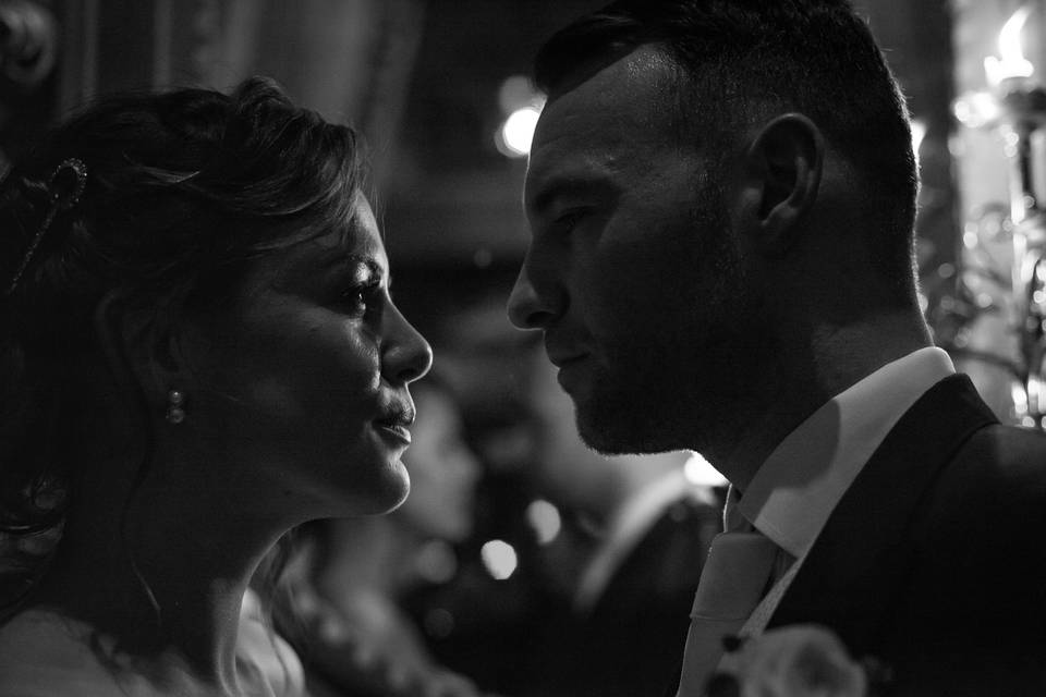 Castle Leslie Bride and Groom