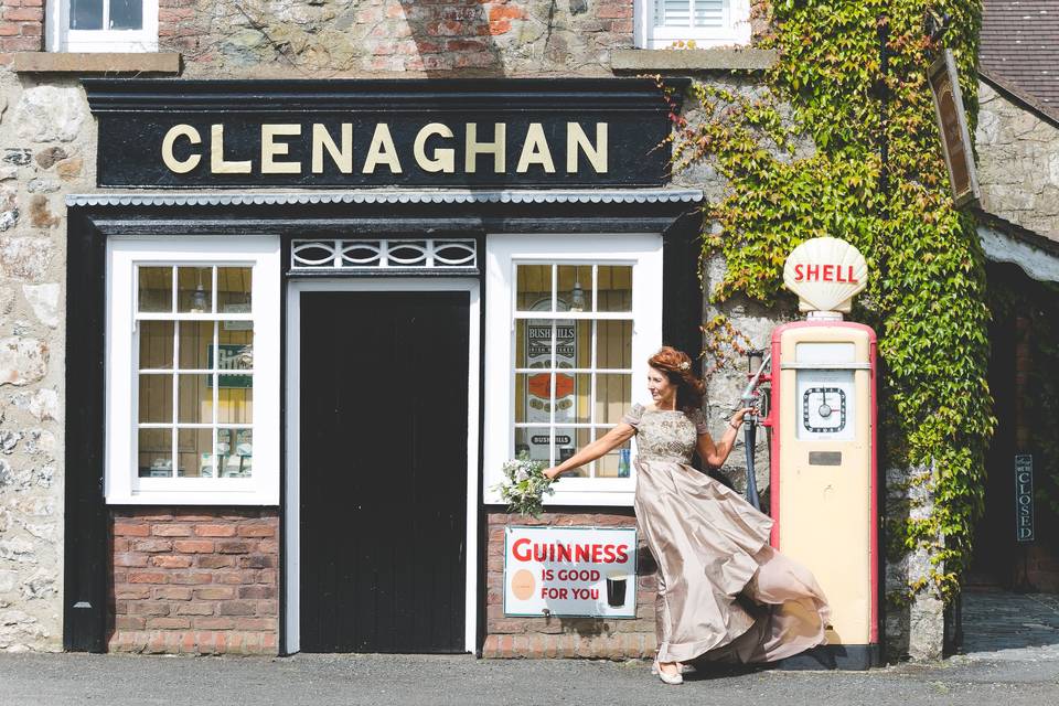 Bride at Clenaghans