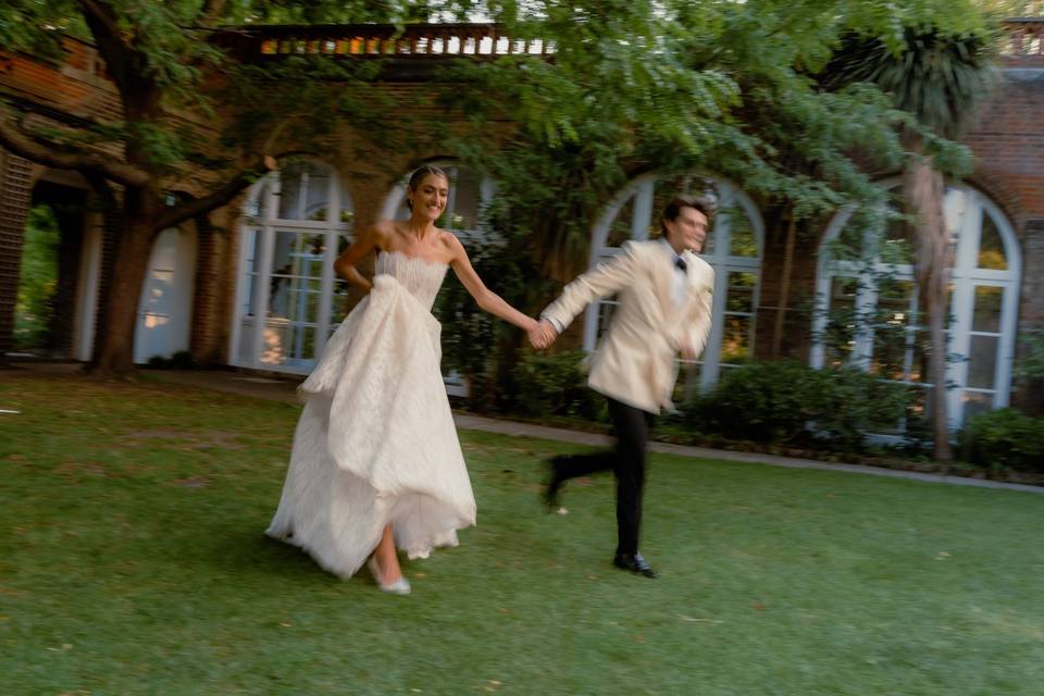 Running into married life