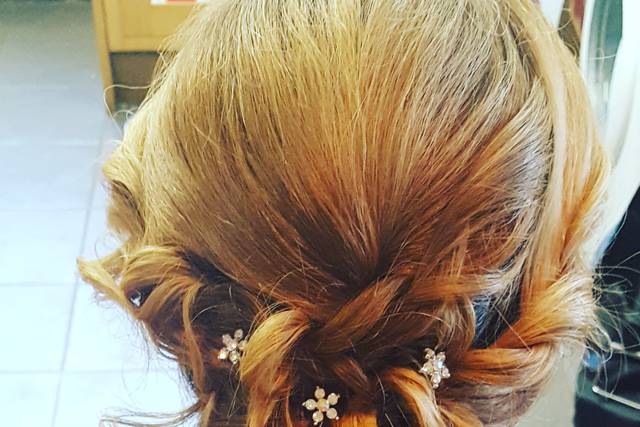 Hair up