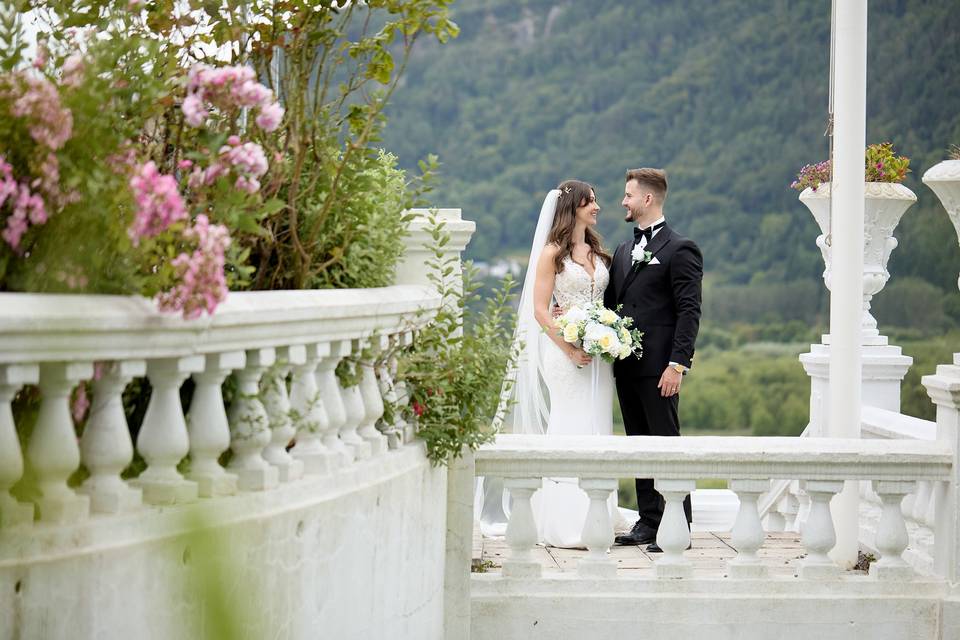 Bride and Groom portrait