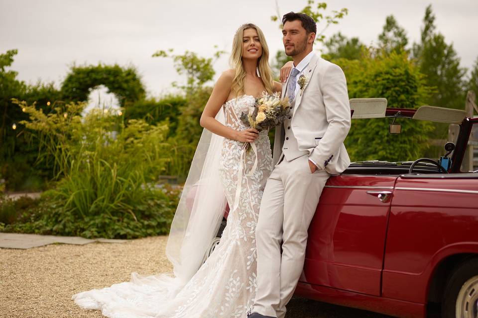 Bride and Groom portrait