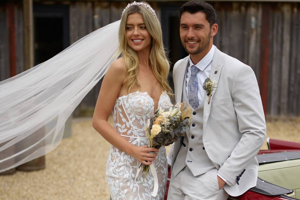 Bride and Groom portrait