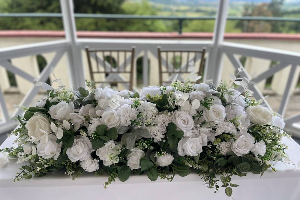 Top table arrangement