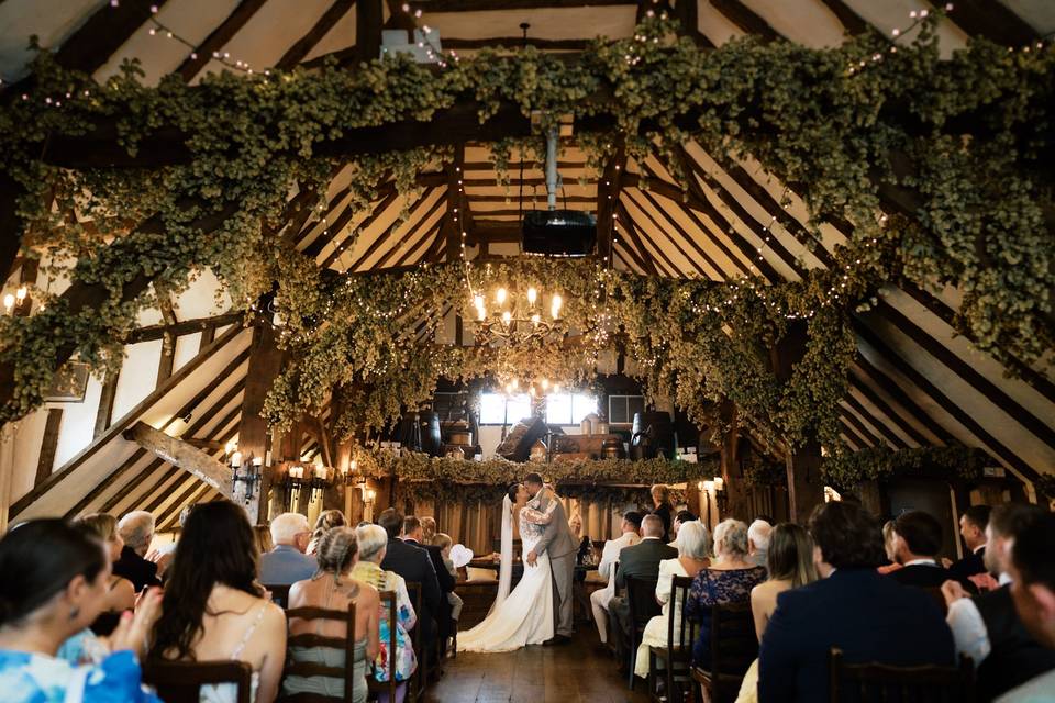 Rustic Style Ceremony