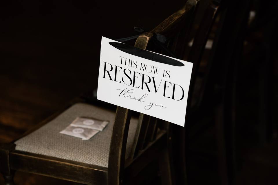 Reserved Seating