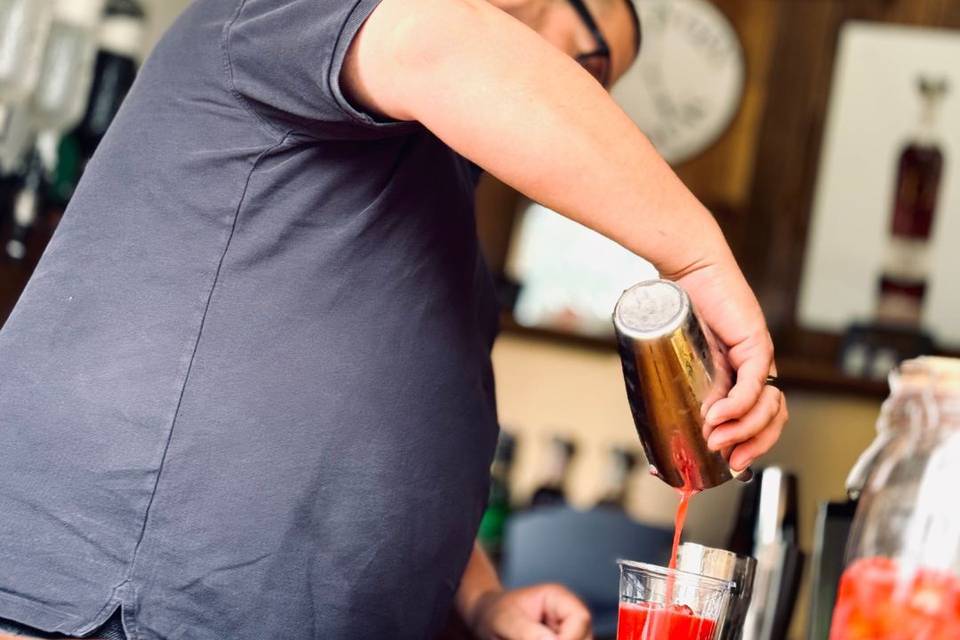 Cocktail in the Horsebox