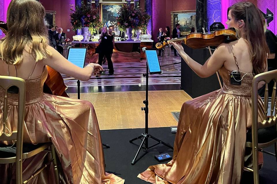 String Duo at National Gallery