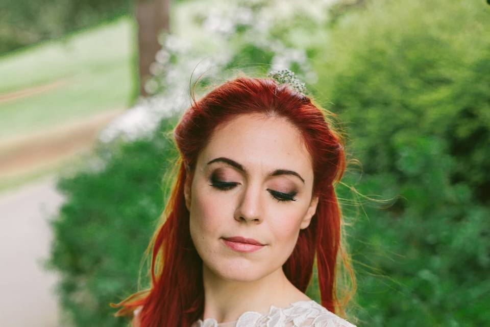 My bridal make up for katie