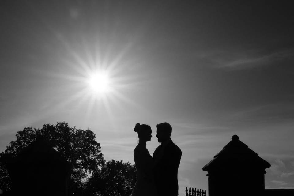 Allerton Couple Silhouette