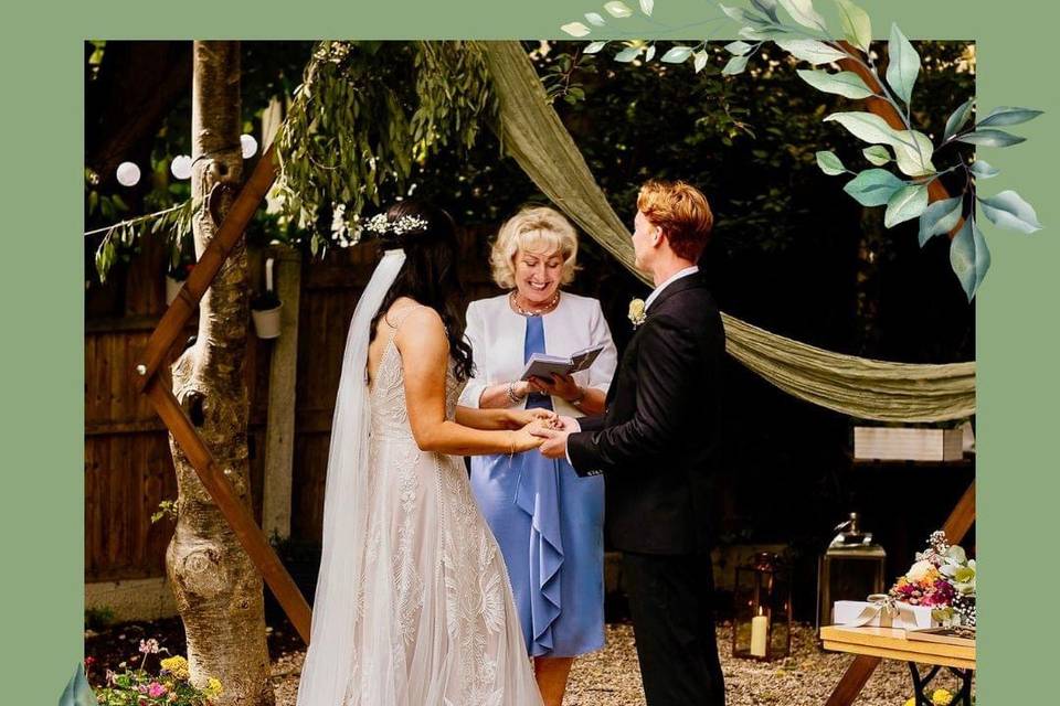 Private Garden Ceremony