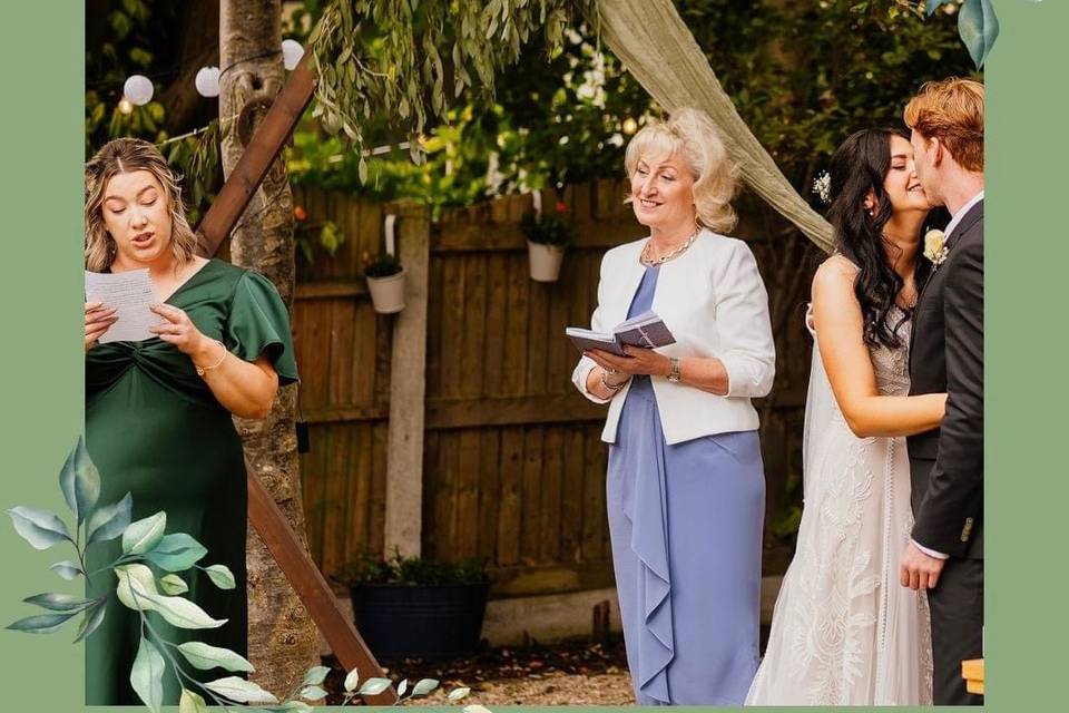 Private Garden Ceremony