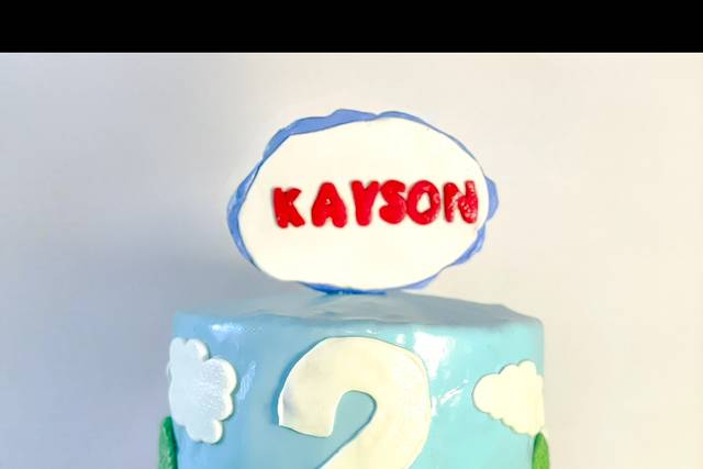 2 tier Oreo cake