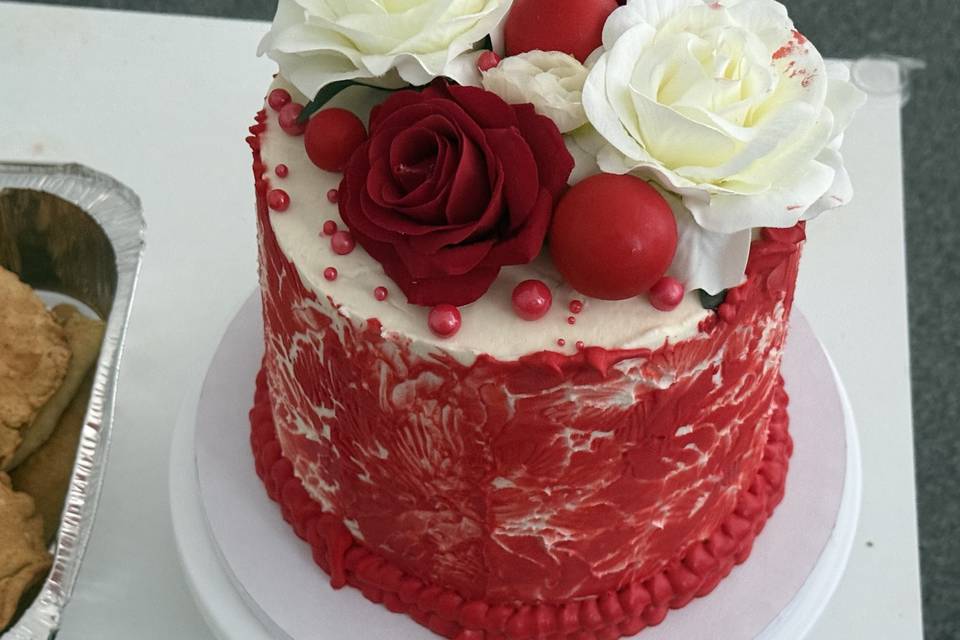 8inch Red velvet cake