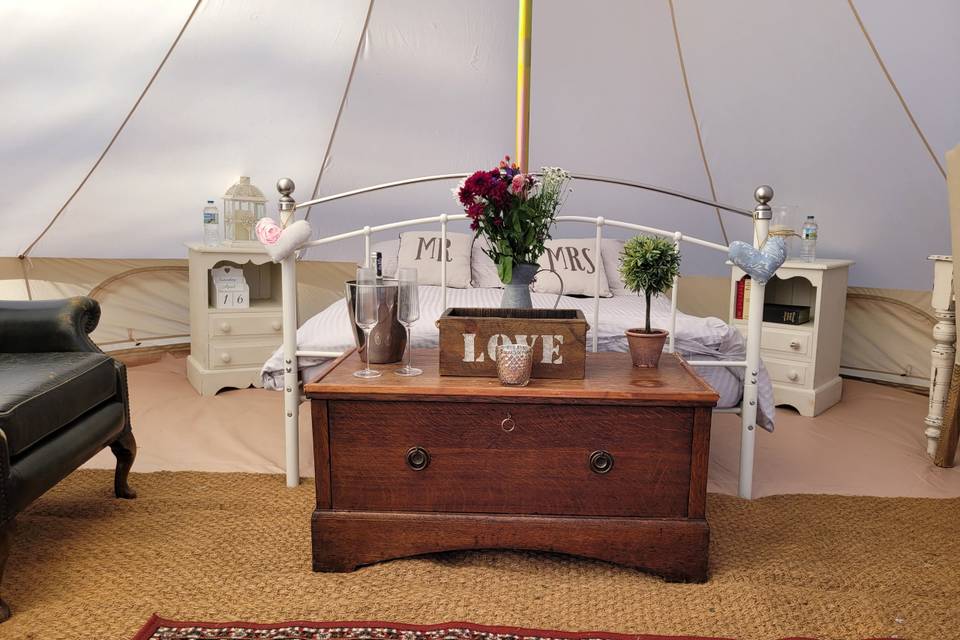 Bell Tent Honeymoon Hideaway