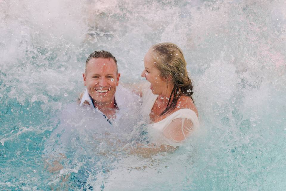 Zanzibar trash the dress