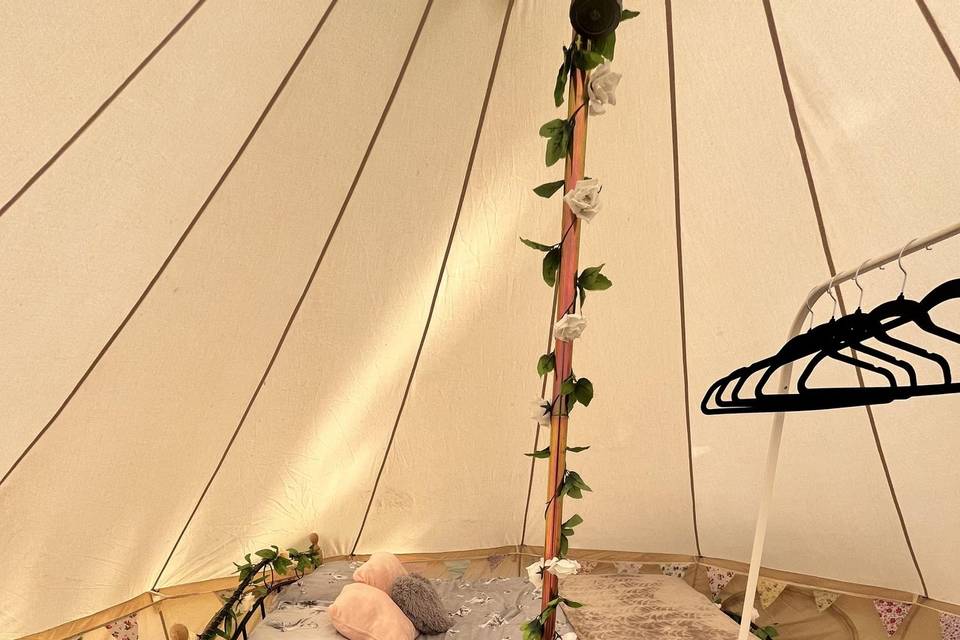 Wedding guest set up!