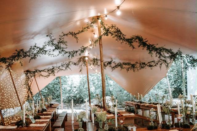 Woodland wedding flowers