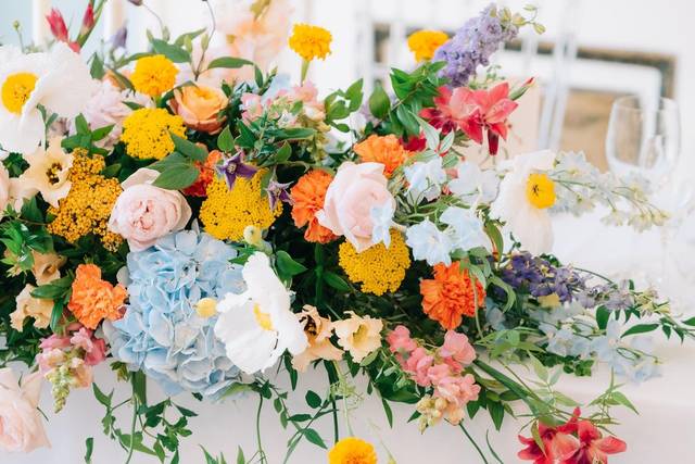 Top table flowers