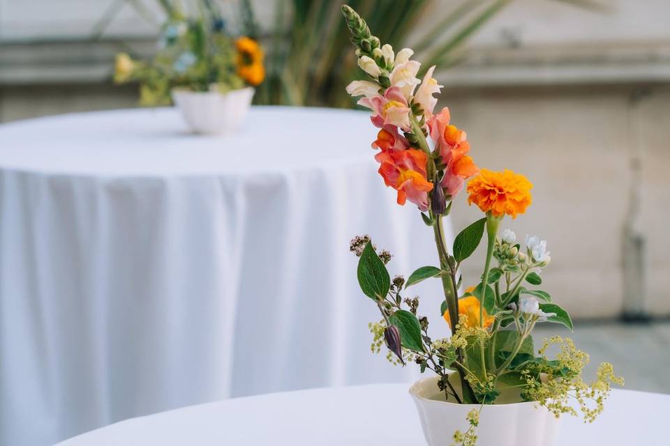 Ikebana flowers