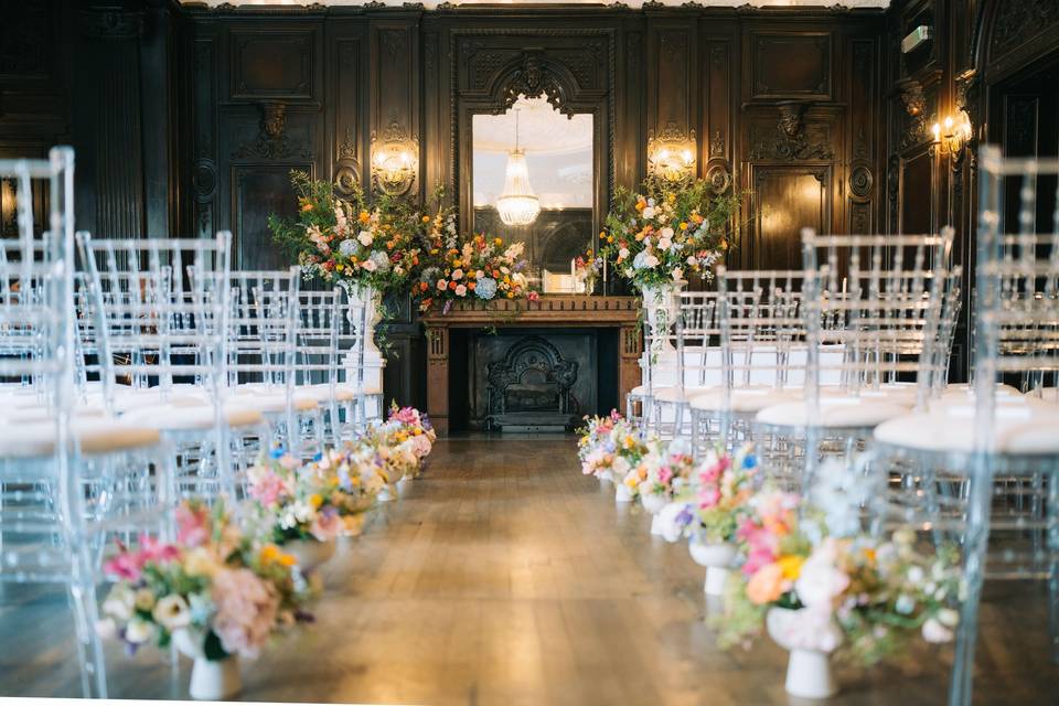 Aisle flowers