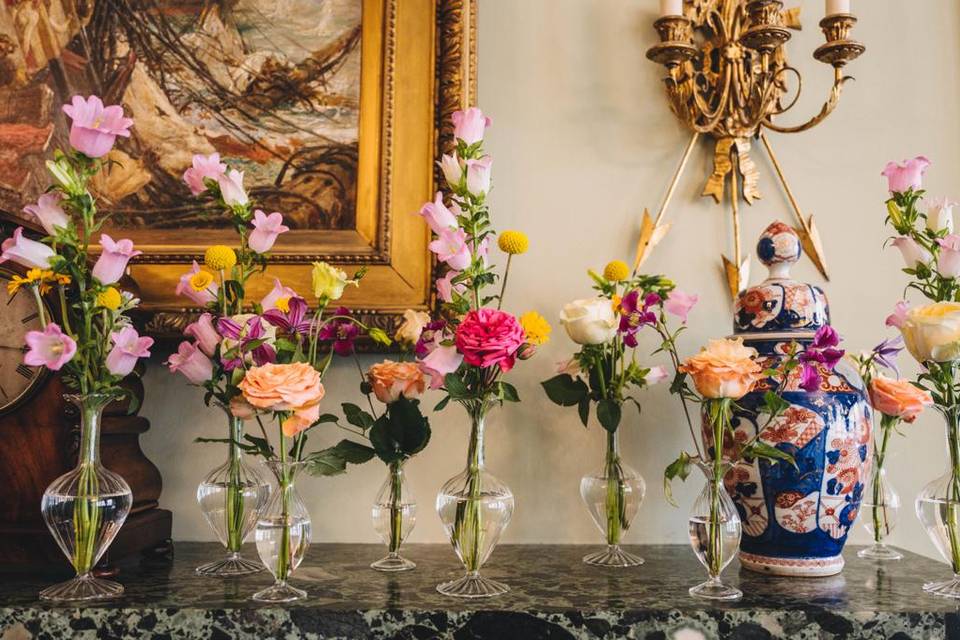 Flower centerpieces