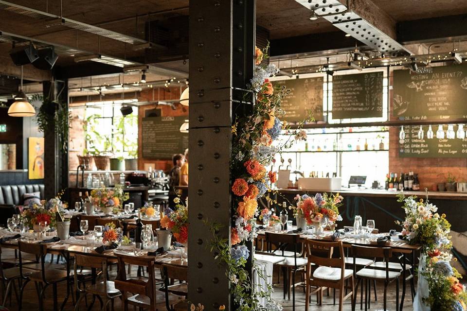 Floral installations