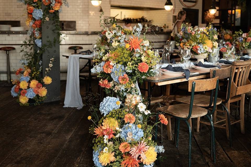 Floral installations