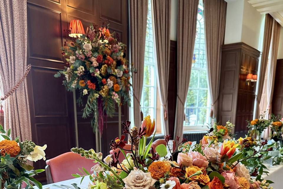 Top table flowers