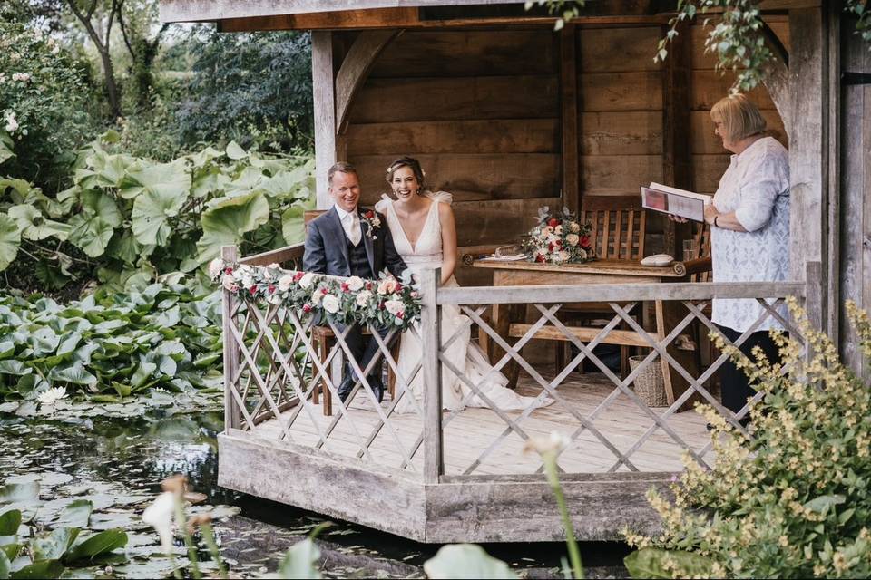 Gazebo decor