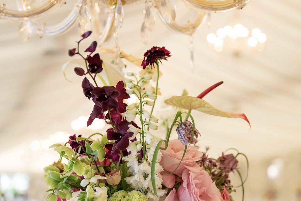 Ikebana flowers