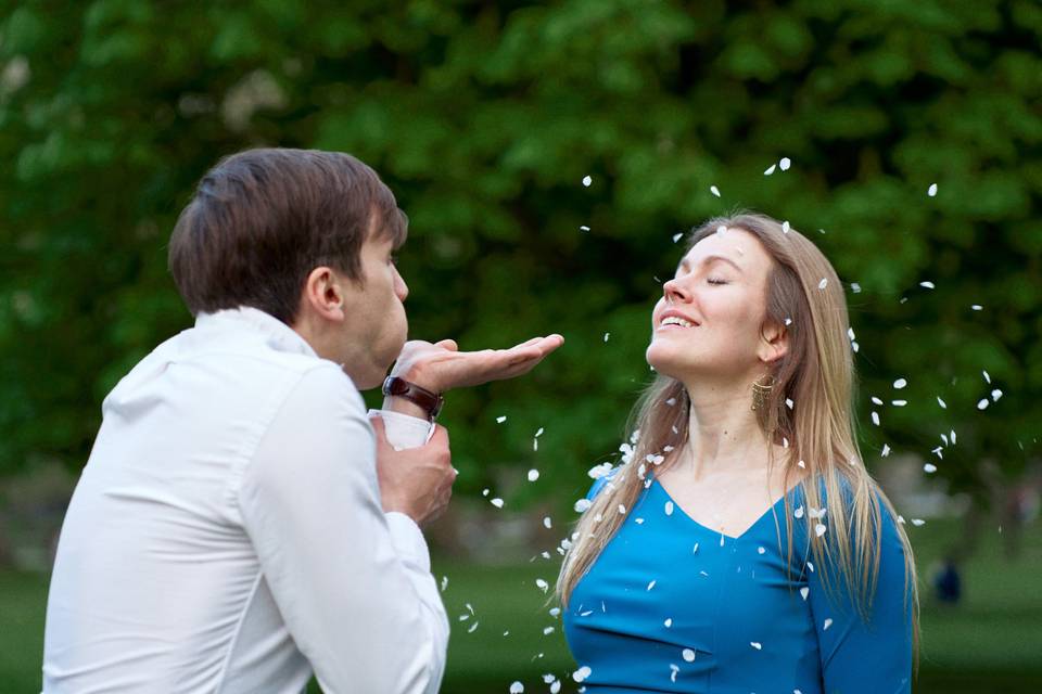 Engagement in London