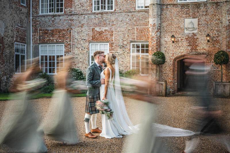 Bruisyard Hall Wedding