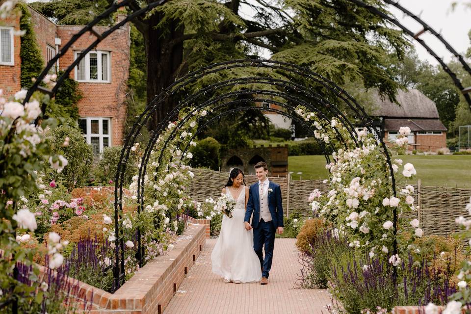 Rose Arches at The Post