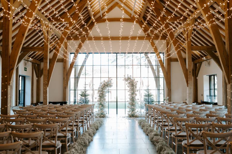 Indoor Ceremony at The Post