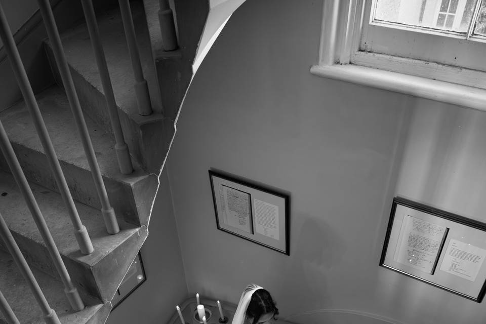 On the way to get married