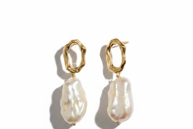 Celeste Pearl Drop Earrings