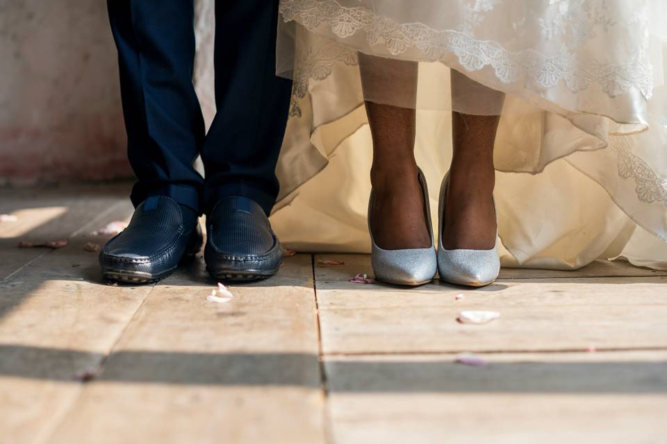 Bridal shoes in stock