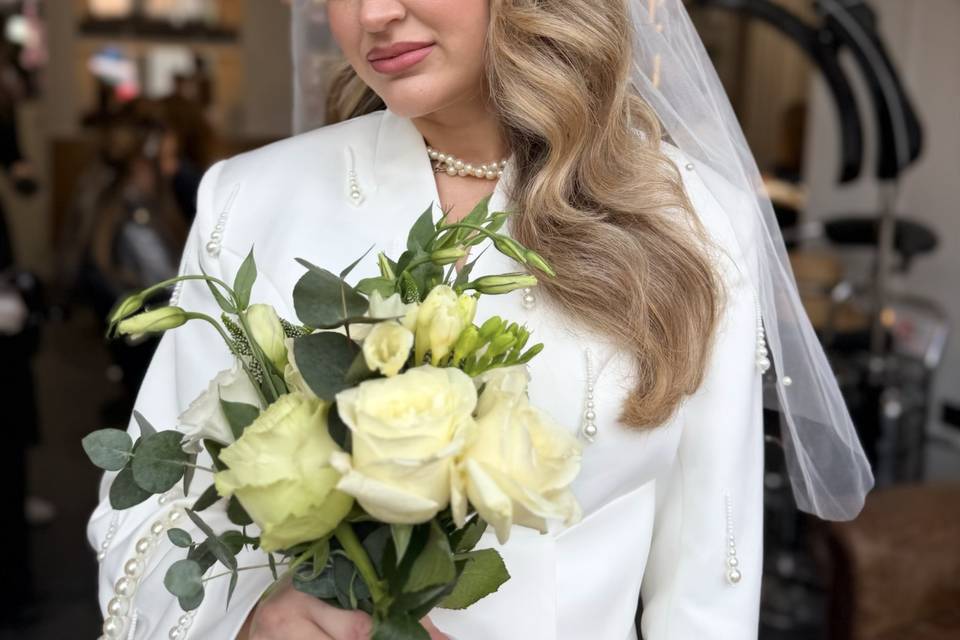 Bridal hair style