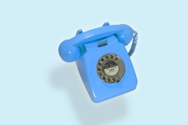Dialtone Blue Phone