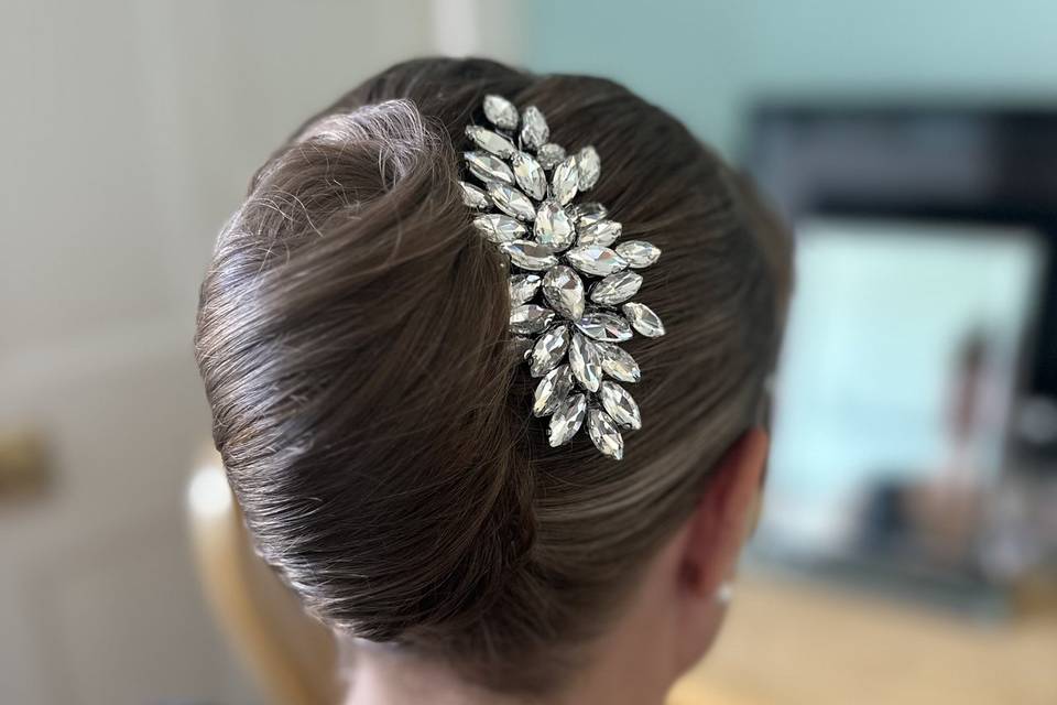 Classic French twist