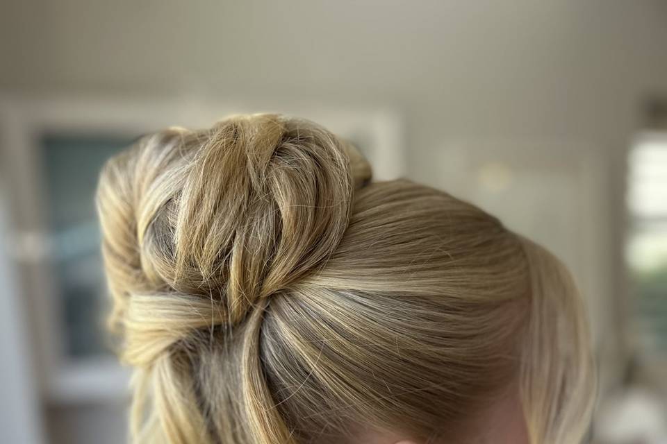 High bun