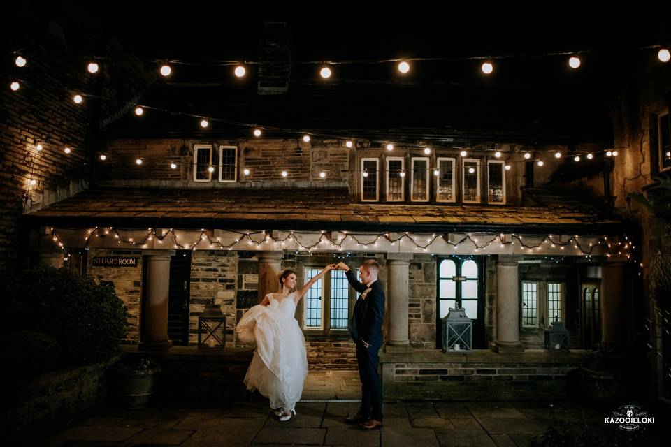 First Dance In Courtyard