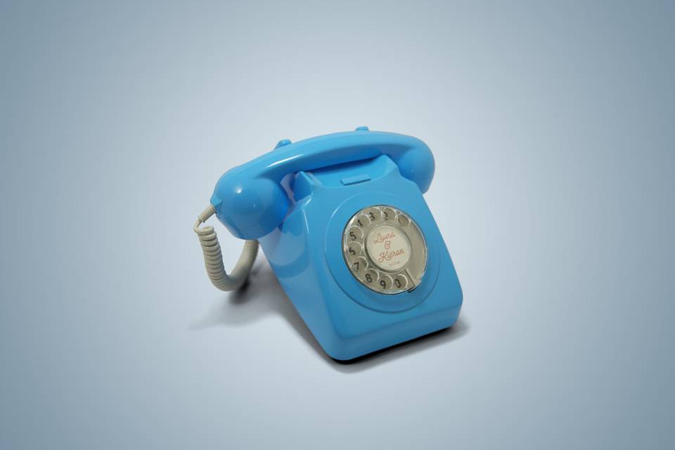 Blue Dialtone Phone
