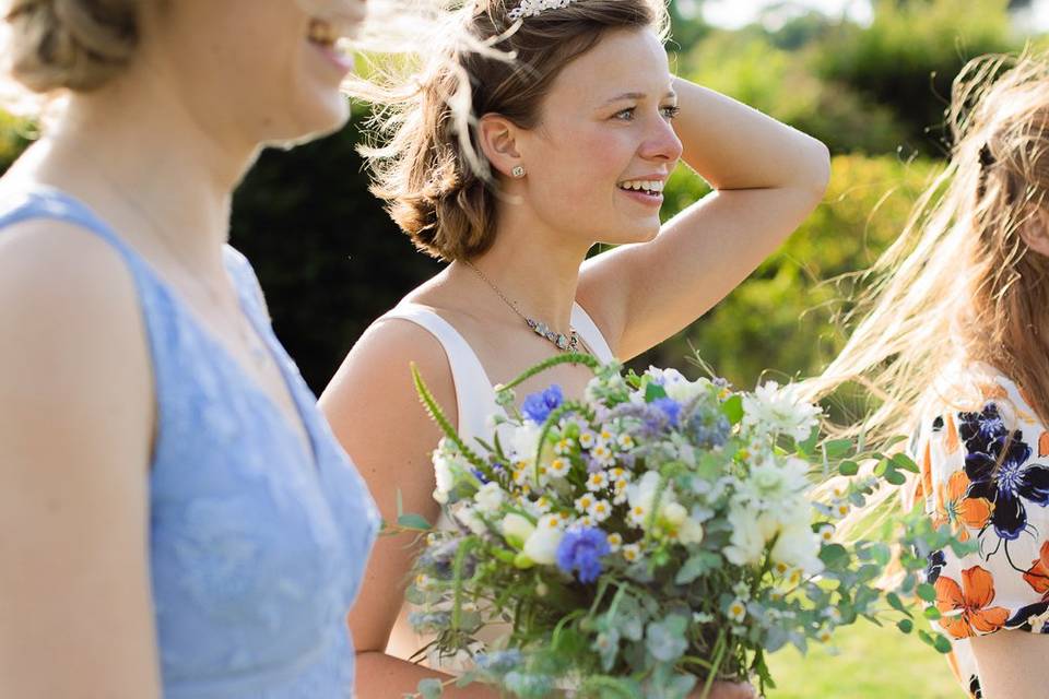 Natural wedding photography