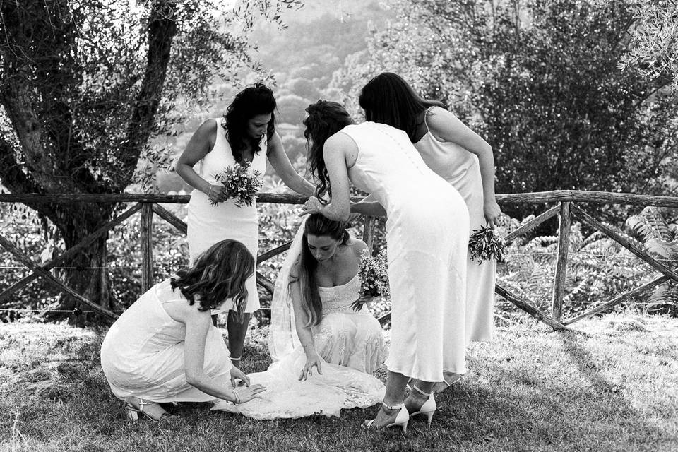 Wedding in Tuscan Hills