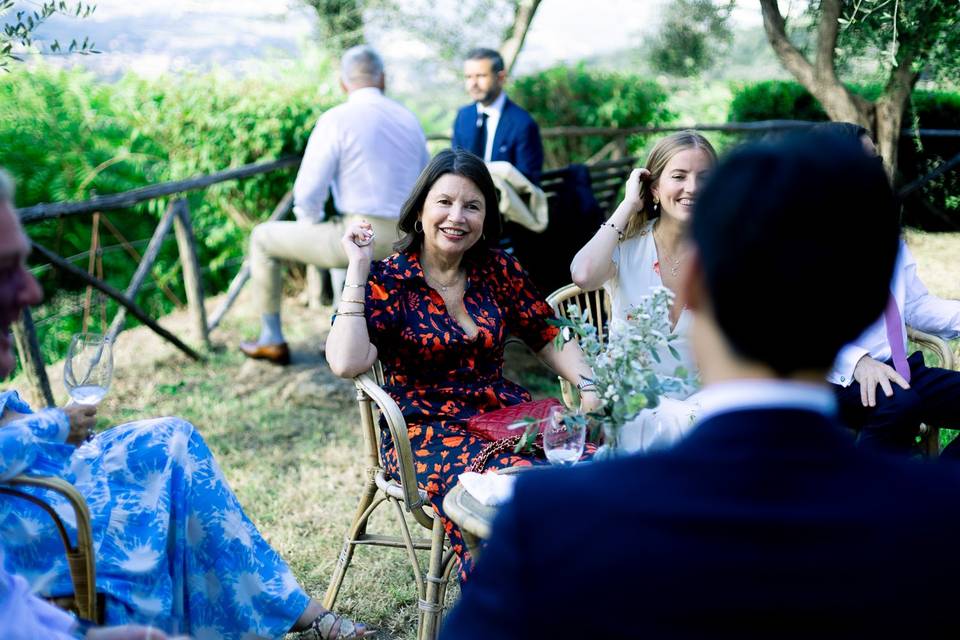 Wedding in Tuscan Hills